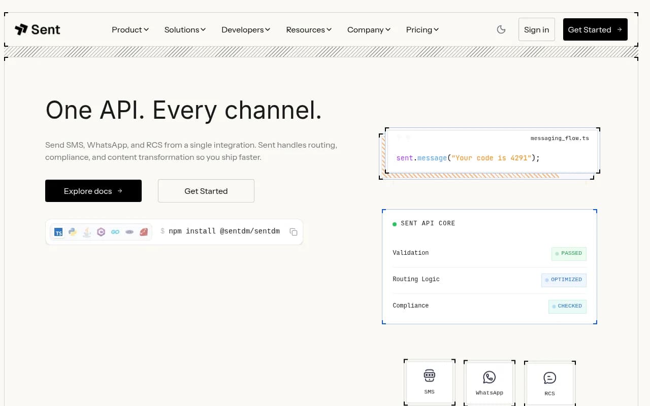 Sent