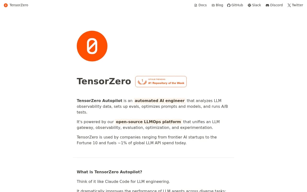 TensorZero