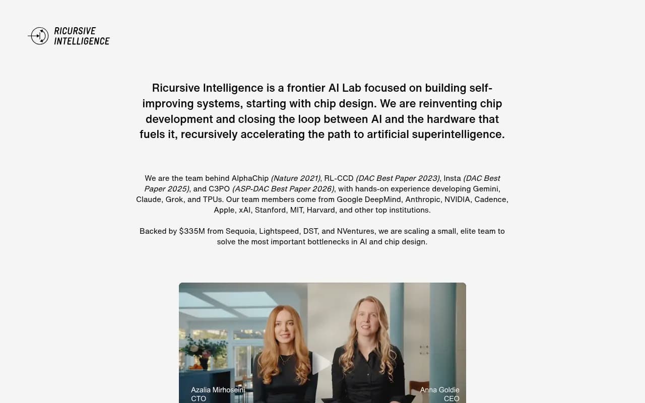 Ricursive Intelligence