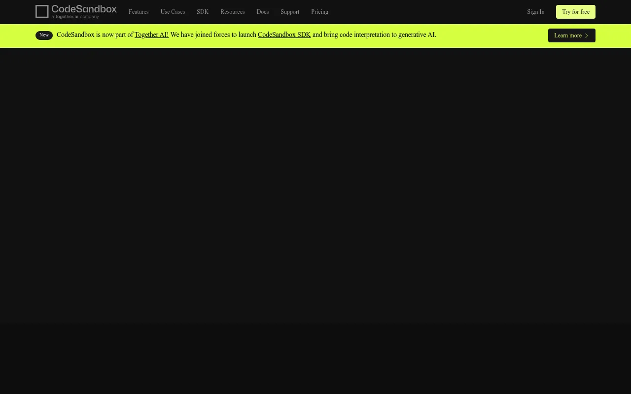 CodeSandbox